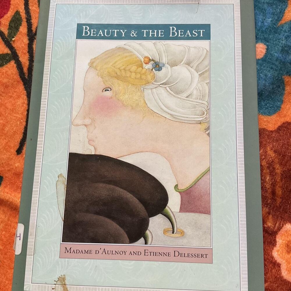 2000 Hardback Beauty and the beast by Madame d'Aulnoy and Ettenne De Lessert